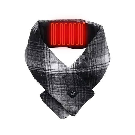 

Honeeladyy Sales Warm Winter Heating Scarf And Warm Belt For Men And Women To Protect Cervical Spine USB Charging Heating Scarf