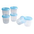 thumbnail image 1 of Leche transparente reutilizable leche materna vasos de almacenamiento de alimentos juegos de contenedores de alimentación de bebé ANGGREK Otros, 1 of 8