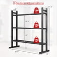 thumbnail image 2 of Costway 3-Tier Dumbbell Rack, 529LB Capacity Heavy-Duty Adjustable Weight Rack Stand, 2 of 10