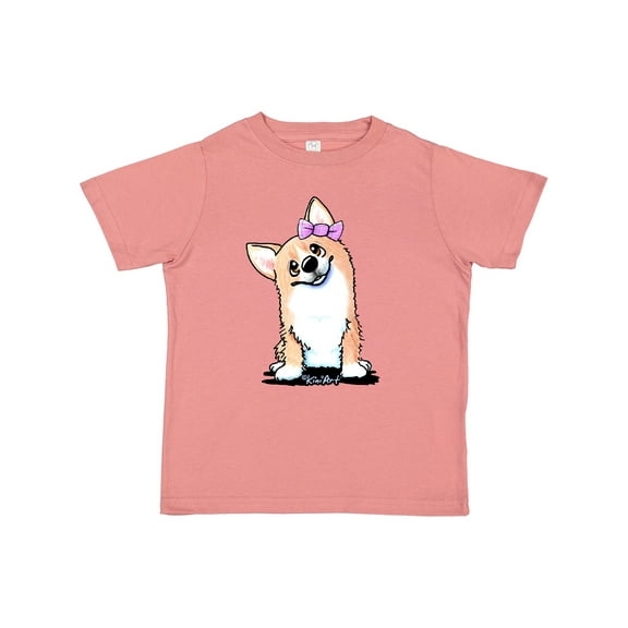 Inktastic Corgi Puppy Girl Boys or Girls Toddler T-Shirt