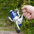 thumbnail image 4 of Fishing Spinning Reel Saltwater Fishing Reel Carp Fishing Reels 5.2:1Gear Ratio Carp Rock Fishing Reel Spinning Reels Wheel ,Rigid Aluminum Skeletal Frame, 4 of 7