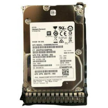 HP 870759-B21 870795-001 HPE ST900MP0146 900GB SAS 12G 15K ENT 2.5" DS HDD