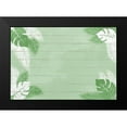 thumbnail image 2 of Kimberly, Allen 14x11 Black Modern Framed Museum Art Print Titled - Palm Greens, 2 of 5