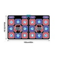 thumbnail image 3 of Glow In The Dark Dance Mat For Tv Pc Wireless Motion Sensor Game With Massage Handle Fitness Exercise Mat For Family 65X35 Inch, 3 of 9