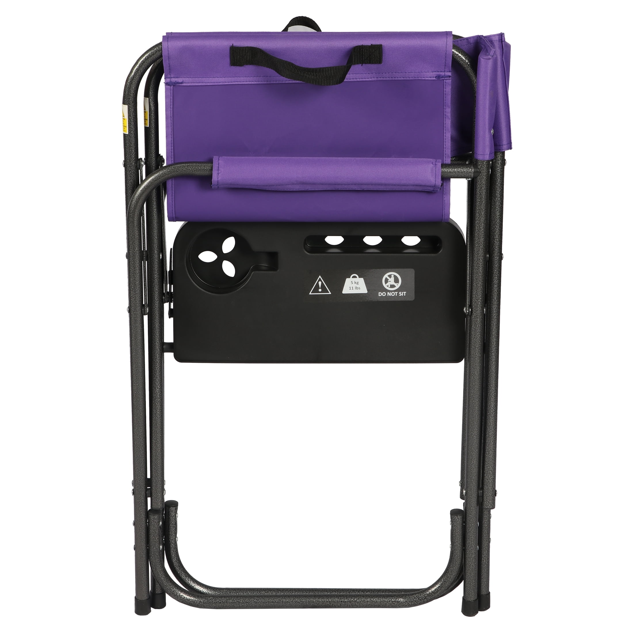 Ozark Trail Director Chair with Side Table, Purple
