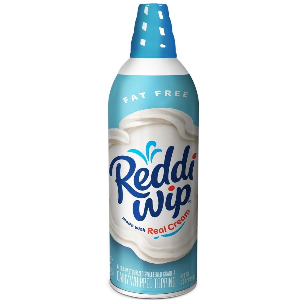 Reddiwip Fat Free Whipped Dairy Cream Topping, 6.5 oz.