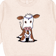 thumbnail image 3 of Inktastic Little Brown Cow Toddler Sweatshirt, 3 of 4