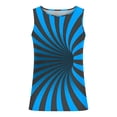 thumbnail image 3 of Tanques para Hombre de Verano Solto Chaleco Impresión Deportivo Cuello Redondo, Top de Moda Casual para Al Aire Libre Y Diario, 3 of 4