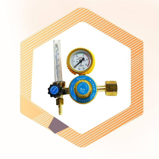 VONKY Argon / CO2 Mig Tig Flow Meter Flowmeter Gas Regulator Gauge Welding single