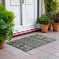 thumbnail image 6 of Addison Rugs Chantille Indoor/Outdoor Transitional Global Fern Washable Rectangle Rug, 1'8" x 2'6", 6 of 6