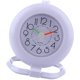 thumbnail image 2 of Reloj de pared resistente al agua, reloj de baño, reloj de cocina, reloj de ducha, reloj con ventosa y aro para toalla, 2 of 6