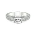 thumbnail image 3 of 2 Carat IGI Certified Cushion Shape Lab Grown Diamond Engagement Ring | 14K White Gold | Amira Luxe Secret Double Halo Lab Diamond Ring | FG-VS1-VS2 Quality Friendly Diamonds, 3 of 5