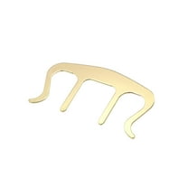 Metal Music Book Clip and Page Holder for Sheet Music Stands, Piano Sheet Music Holders Gold 3.7 x 2.1 Inch 1Pcs