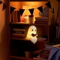 thumbnail image 6 of Cute Ghost Reading Book Lamp, Halloween Ghost Night Light, Ghost Reading Night Lights, 3D LED Night Light Halloween, Glowspirit, Light Up Halloween Decor, for Bedroom Study Room, Readers (8.6inch), 6 of 8