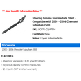 thumbnail image 2 of Steering Column Intermediate Shaft - Compatible with 2000 - 2006 Chevy Suburban 2500 2001 2002 2003 2004 2005, 2 of 2