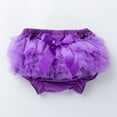 thumbnail image 4 of Kogui Girls Running Shorts Baby Toddler Girl Shorts Infant Girls Soft Elastic Bow Waist Ruffle Summer Casual Shorts 3 6 Months (PP1,3-6 Months), 4 of 4