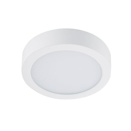 

RUN BISON 13inch Round Color Selectable Integrated LED Slim Flush Mount Downlight White