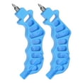 thumbnail image 1 of Uxcell 2Pcs 2-en-uno 4mm herramienta de perforación de tubos de riego por goteo para ajuste de 1/4 de pulgada y herramienta de inserción de emisor, 1 of 5