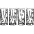 thumbnail image 4 of Orrefors City Crystal Highball / Tumbler Glass (Set of Four), 4 of 8