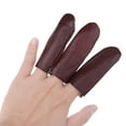 thumbnail image 3 of 5pcs aguja fieltro protectores de dedos de cuero herramientas protectores de dedos al azar 1 Sunnimix Protectores para los dedos, 3 of 8