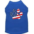 thumbnail image 3 of Pet Dog  Cat Shirt Screen Printed, "Patriotic Paw", 3 of 11