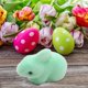 thumbnail image 3 of Figuras en miniatura de Pascua Simulación Conejito adorable Flocado Manualidades Decoración de tartas Figura de dibujos animados Jardinería Paisajismo Decoraciones de Pascua Decoraciones de Pas..., 3 of 7