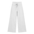 thumbnail image 5 of Endives Women's Casual Pants Loose Trousers High Waist Drawstring Comfortable Leisure Pyjama Bottoms Loose Work Jogging Bottoms Yoga Pants, 5 of 5