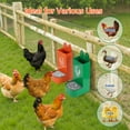 thumbnail image 5 of Chicken Grit and Oyster Shell Feeder for Hens – US Patent Pending – Heavy-Duty Metal Chicken Feeder with Rounded Edges – Chicken Coop Accessories Improve Eggshell Quality and Hen Health, 5 of 7