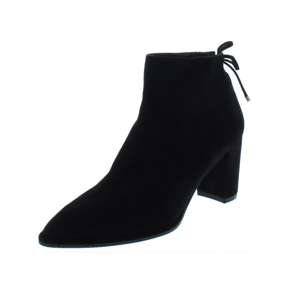 Stuart Weitzman - Stuart Weitzman Womens Gardiner Pointed Toe Block Heel Booties - Walmart.com