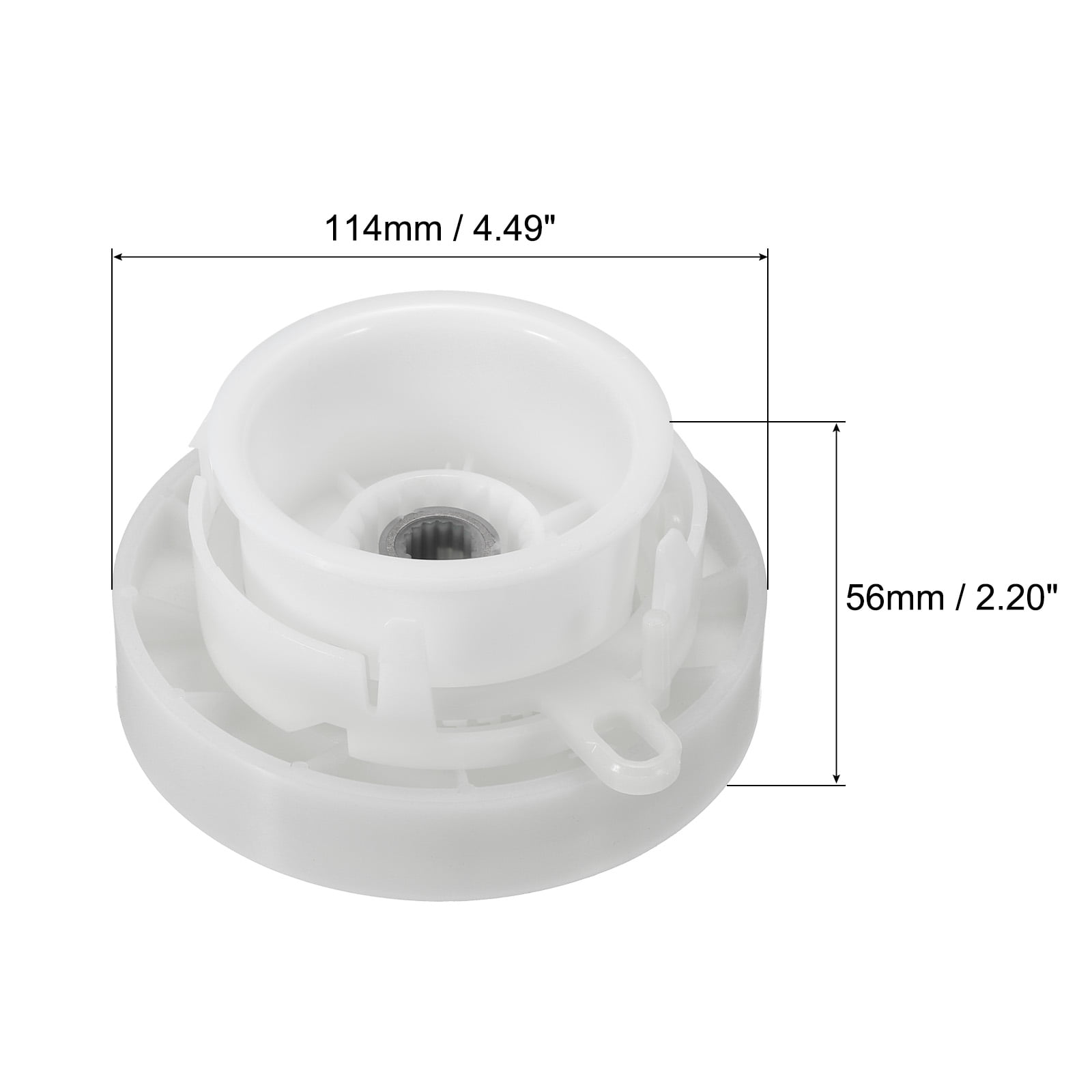 Uxcell 2 Set Washer Pulley Clutch Kit W10721967 Washer Drive Belt Replacement Kit