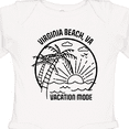 thumbnail image 4 of Inktastic Summer Vacation Mode Virginia Beach Virginia Boys or Girls Long Sleeve Baby Bodysuit, 4 of 5