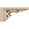 thumbnail image 3 of 11"W x 22"D x 11"H Wide Sheridan Rough Cedar Woodgrain TimberThane Corbel, Primed Tan, 3 of 6