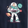 thumbnail image 3 of Toy Story 4 - Buzz And Planets Sketchy - Toddler & Youth Crewneck Fleece Sweatshirt, 3 of 5