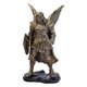 thumbnail image 3 of Figura de guerrero ángel, regalo ideal, adorno de mesa para vitrina, oficina o hogar. Oro B, 3 of 9
