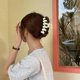 thumbnail image 5 of 5 Pack Hair Claw Clips, 4.48 Inch Vintage Matte Wavy Large Claw Clip for Thin Thick Hair, Strong Hold Non-Slip Hair Clips for Women Girls (Beige/Khaki, 5 of 5
