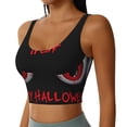 thumbnail image 2 of Naloa Happy Halloween2 Sports Bras for Women,Sports Bras for Women High Support with Removable Pads-XX-Large, 2 of 8