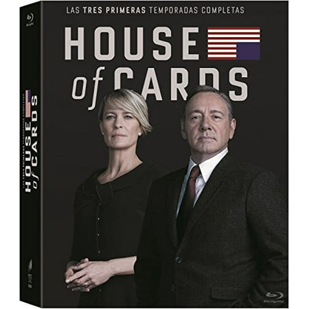 House of Cards (Complete Seasons 1-3) - 11-Disc Box Set ( House of Cards - Seasons One, Two & Three (39 Episodes) ) [ Blu-Ray, Reg.A/B/C Import - Spain