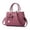 pink, variant on Purses and Handbags for Women Fashion Ladies PU Leather Top Handle Satchel Shoulder Tote Bags Plum Bow Crossbody Bag