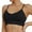Black, variant on Kureaily Women's Comfortable Running Quick Drying Shockproof Fitness Yoga Tank Top No Steel Ring Sports Bra Womens Deep V Bras