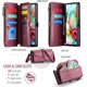 thumbnail image 2 of funda billetera para Samsung Galaxy A71 con Protección RFID, Ranuras para Tarjetas, Pata de Cabra, Correa Desmontable-Funda para teléfono tipo Bandolera con Tapa de Cuero PU a prueba, 2 of 9