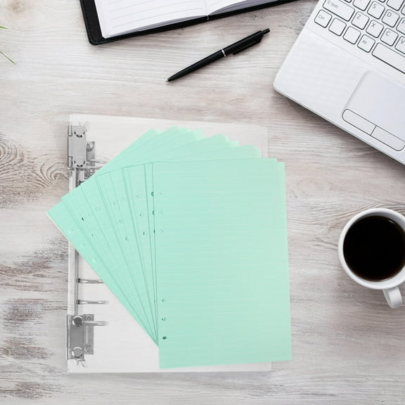 Hytrove Refill Binder Paper Green 160 Sheets 8.25X5.50X0.04In