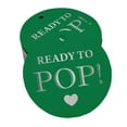 thumbnail image 1 of Inkdotpot Pack Of 50 Real Silver Foil Paper Tags Ready To Pop Baby Shower Favor Hang Tags, 1 of 7