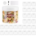 thumbnail image 1 of czcpp-28 Pack 6oz(180ml) Plastic Slime Jars/Containers with White Lids, Storage Favor Jar/Empty Wide-Mouth Jars for Body Butter, Cosmetics, Scrub, 1 of 4