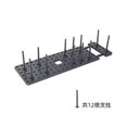 thumbnail image 1 of Kitchen Cupboard Organization Drawer Organizer, Dish Rack Plate Pegboard Tray Scalable Adjustment Drainer Holder, 1 of 3