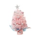 thumbnail image 5 of Mini árbol de Navidad iluminado, centro de mesa, adorno navideño, decoración navideña Rosa claro, 5 of 9