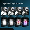 thumbnail image 4 of Lampe de Poche, Porte-Clés Lampe de Poche Blanc Double LED pour l'Extérieur, 4 of 8