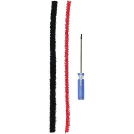 Compatible For Dy*son V11-V15 Vacuum Cleaner, 2-Pack Plush Strip Replacements With Screwdriver