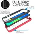 thumbnail image 3 of CoverON Motorola Moto G8 Power Case Heavy Duty Full Body Slim Fit Shockproof Clear Phone Cover - EOS Series, 3 of 8
