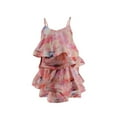thumbnail image 4 of WILLBEST Robe Longue de Plage 2023 Nouvelle Mode Européenne et Vêtements pour Femmes Robe à Bretelles à Imprimé Superposé à Arêtes de Poisson, 4 of 7