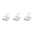 thumbnail image 4 of stanreset 1/2/3 20 Pieces Metal Paper Clip Anti-rust Unfading Solid Color Replacement Home Office File Examination Papers Clips Silver 19mm 3PCS, 4 of 6